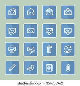E-Mail-Web-Symbole