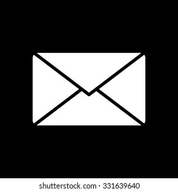 Email - white vector icon