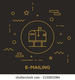E-Mailing Icon Concept