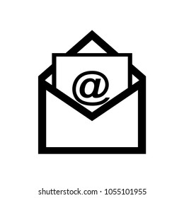 email,mail icon outline vector 