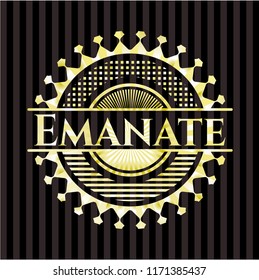 Emanate golden badge