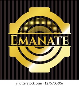 Emanate golden badge