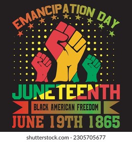 Emancipation day Juneteenth design Emancipation day 