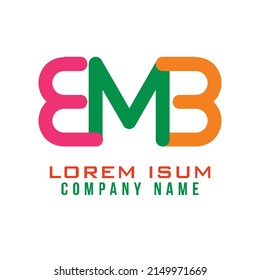  EMB lettering logo is simple, easy to understand and authoritative