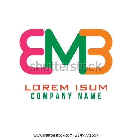  EMB lettering logo is simple, easy to understand and authoritative