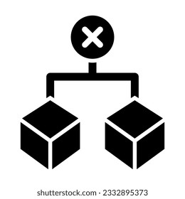 Embargo Vector Glyph Icon For Personal And Commercial Use.
