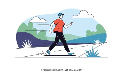 Embarking on Foot Adventures Discovering Serenity and Well Being Through Nature Explorations Journey
