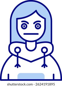 Embarrasselinie, Vektorsymbol-Design