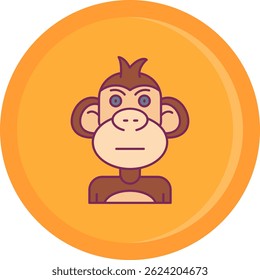 Embarrassed Line vector Icon Design