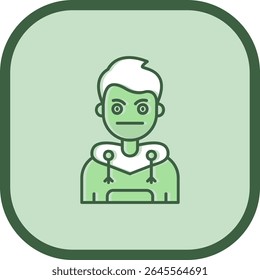 Embarrasselinie, Vektorsymbol-Design