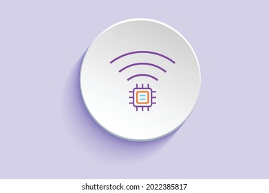 Embedded Software Testing Icon Vector Design