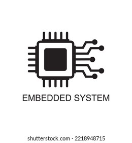 embedded system icon , technology icon