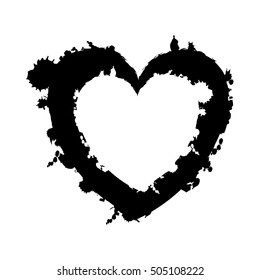 embellished heart cartoon icon image