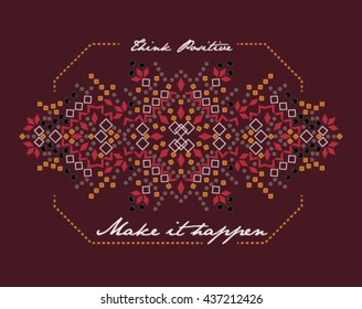 Embellishment for Fashion with Slogan | Hand made | T-shirt Printing | 