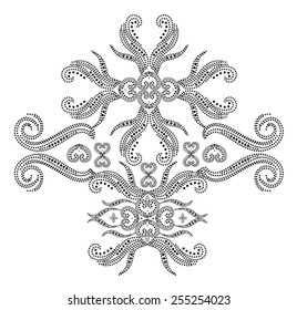Embellishment with rhinestones.