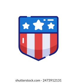 Emblem of America Vector Icon
