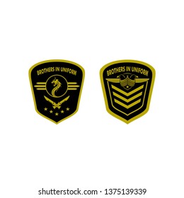 Emblem Army Logo Military