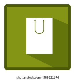 emblem bag of gift icon, vector illustration design image
