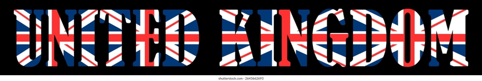 Emblema banner state Reino Unido bandeira símbolo nacional vetor ilustração isolado. Sinal patriótico de Estado na Europa. Viagem e viagem Grã-Bretanha souvenir UK adesivo para turistas. Impressão em camiseta.