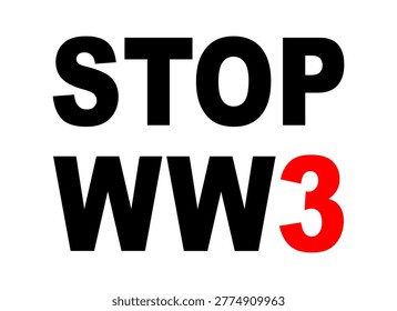 Emblem banner Stop War movement against tyranny, absolutism, despotism vector illustration isolated. Stop War badge sticker democratic idea for peace in word against conflicts. Democracy and harmony.