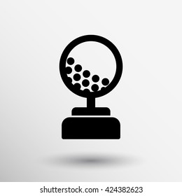 emblem baseball Golf Icon logo award.