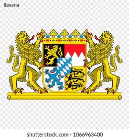 Emblema de Baviera, provincia de Alemania