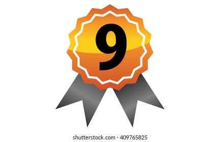 Emblem Best Quality Number 9