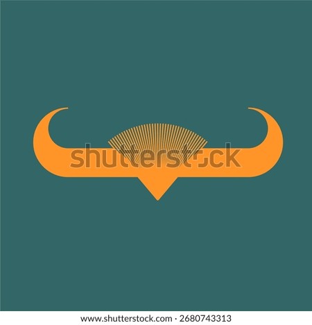 The Emblem is a bison skull stylization. Art Deco.