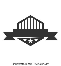 emblem blank template logo Icon Illustration Brand Identity