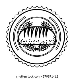 emblem breads symbol icon design, vector illustration