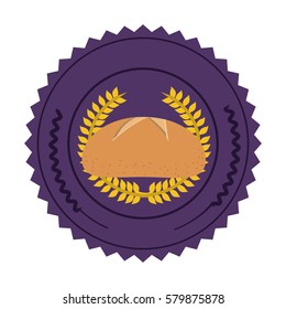 emblem breads symbol icon design, vector illustration