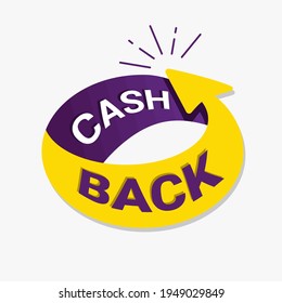 emblem cash back tag vector badges template design perfect for promo your product promo sales