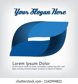 Emblem design, Abstract vector logo. Abstract business logotype