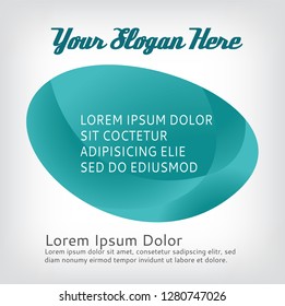 Emblem design, Abstract vector logo. Abstract business logotype
