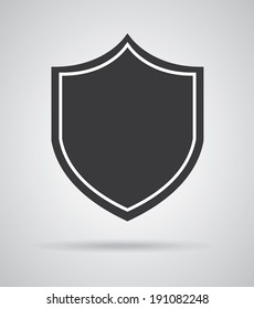 Emblem design over  gray background, vector illustration