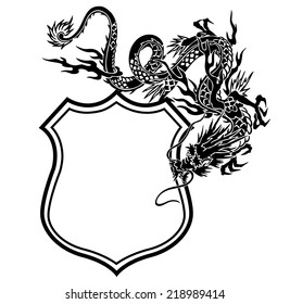 The emblem of the dragon,