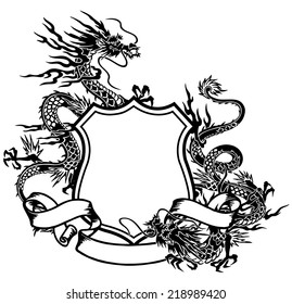 The emblem of the dragon,
