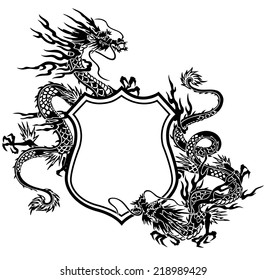 The emblem of the dragon,