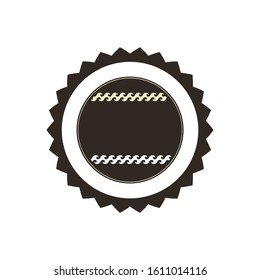 Emblem flat color vector logo template