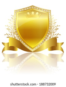  Emblem frame gold