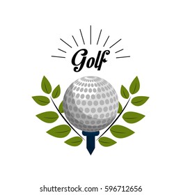 emblem golf game icon