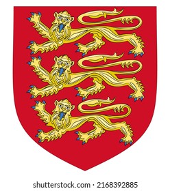 Emblem Of Great Britain, England, UK Royal Family