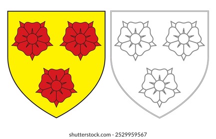 Emblem Of Grenoble, City Of France Vector Illustration. Coat Of Arms
