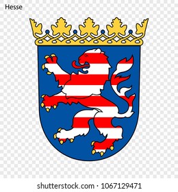 Emblem of Hesse, province of Germany