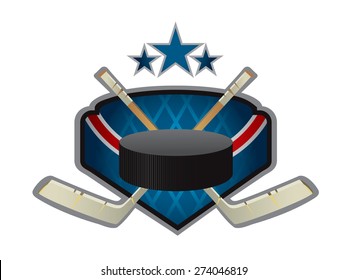 emblem of the hockey team
