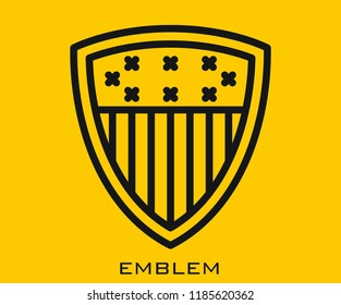 Emblem icon signs