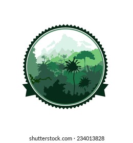 The emblem of the jungle