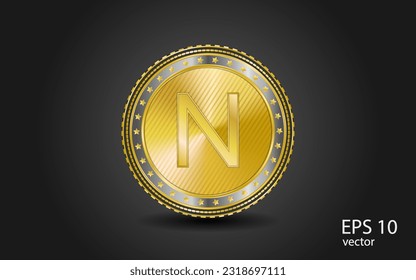 Emblem Letter N Weaving Circle Monogram Graceful Template