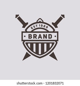 Emblem logo design