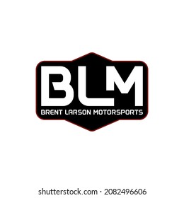 letra de elemento de diseño del logotipo de emblema
